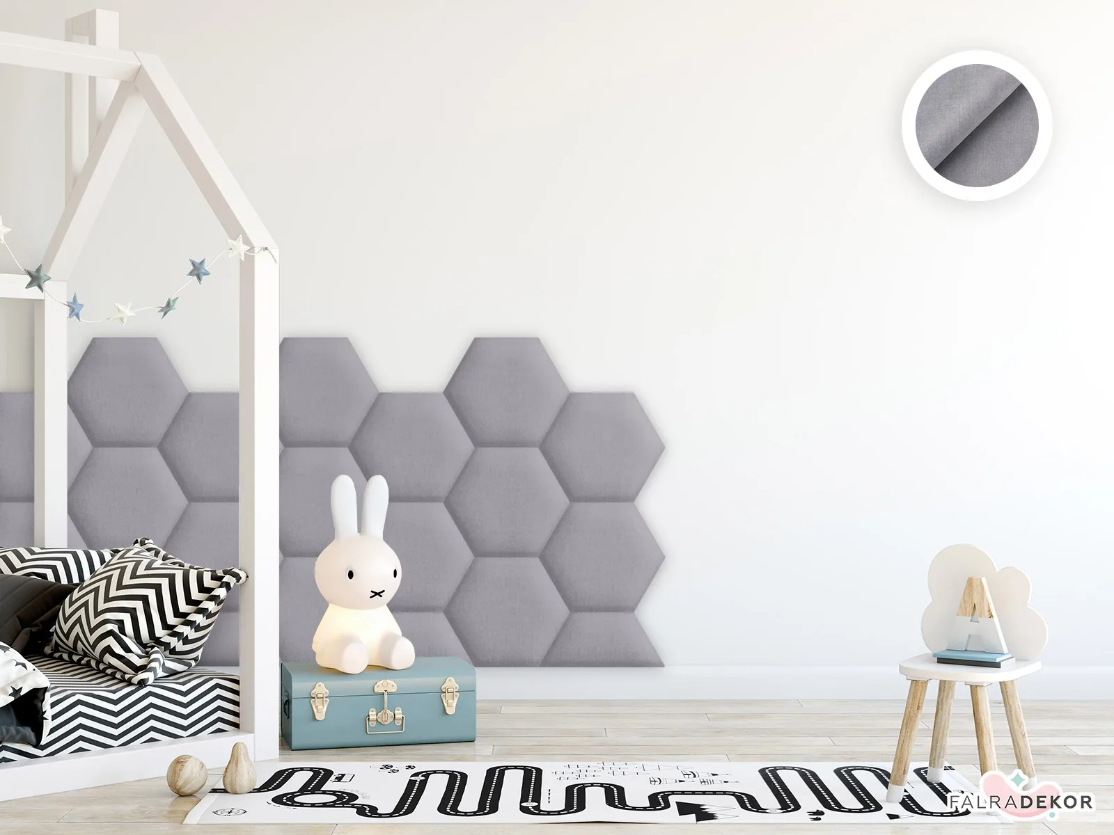 falradekor-boy-room-honeycomb-titangray